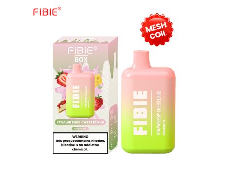 FIBIE 4000 jednorazowy elektroniczny papieros STRAWBERRY CHEESECAKE